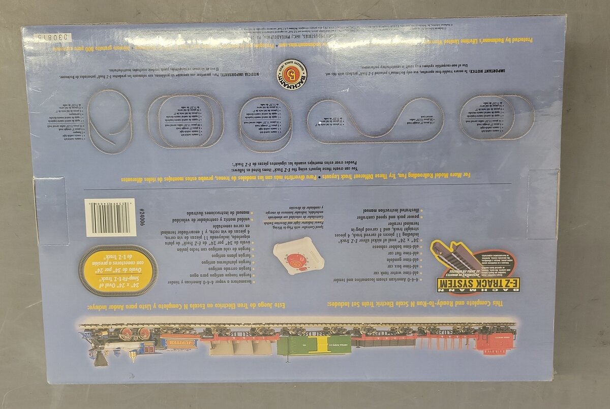 Bachmann 24006 Frontiersman N Gauge Steam Starter Train Set MT/Box