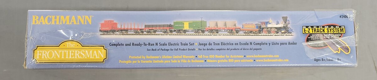 Bachmann 24006 Frontiersman N Gauge Steam Starter Train Set MT/Box