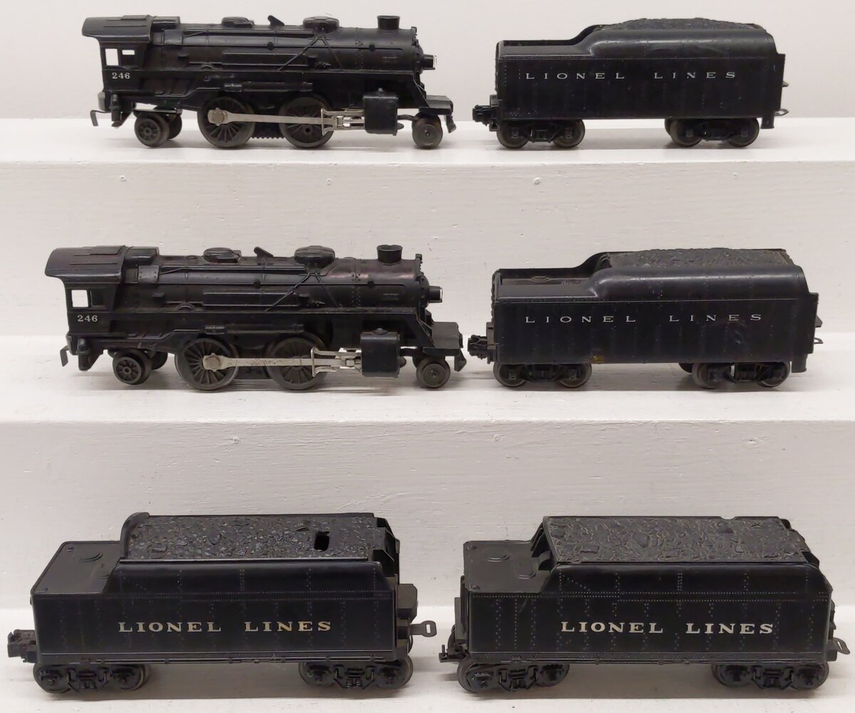 Lionel Vintage O Lionel Lines Locomotives & Tenders 246, 1130T, 6066T [6]