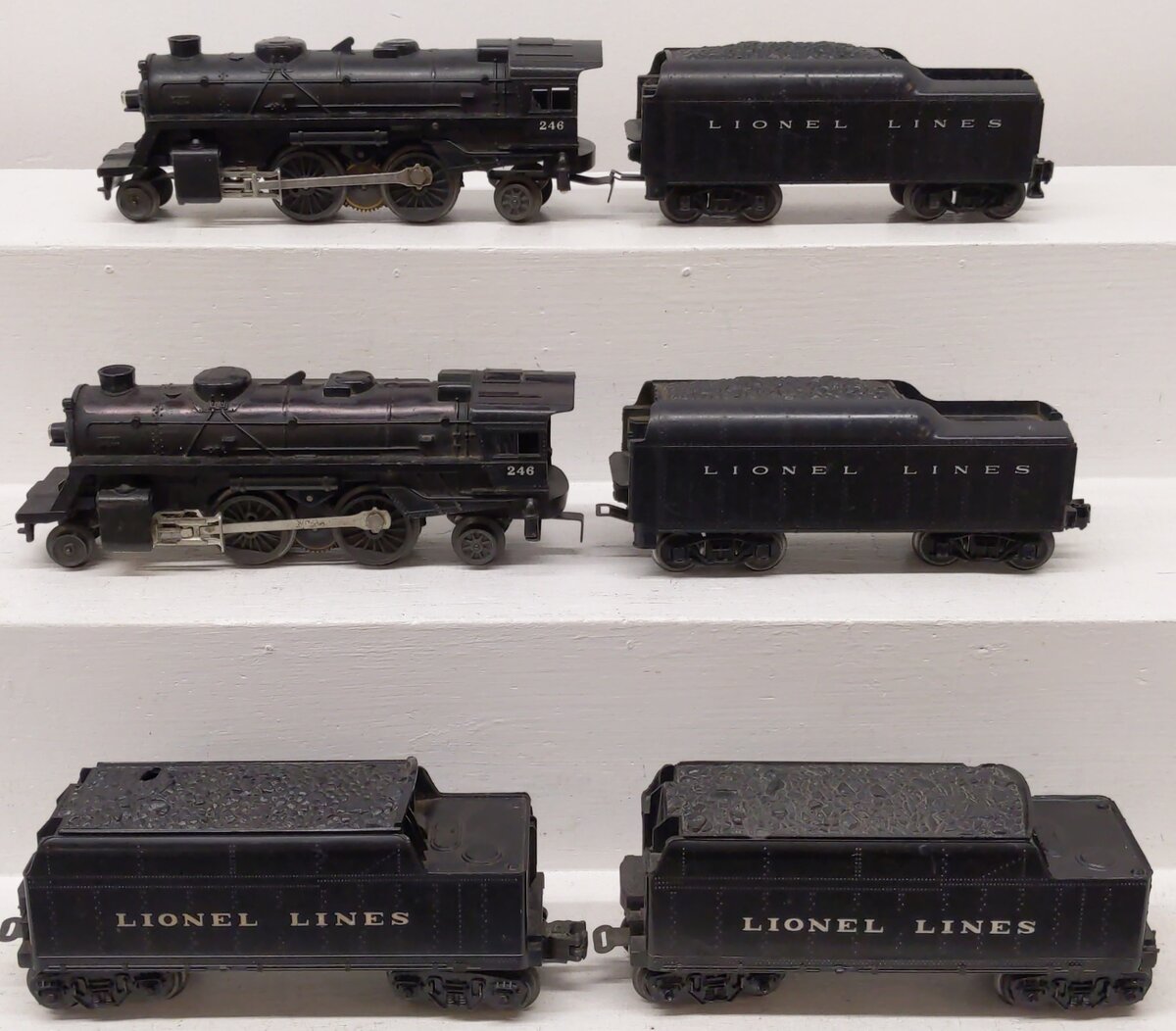 Lionel Vintage O Lionel Lines Locomotives & Tenders 246, 1130T, 6066T [6]