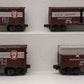 K-Line K-6434A O Gauge Pennsylvania Classic Boxcar 4-Pac EX/Box