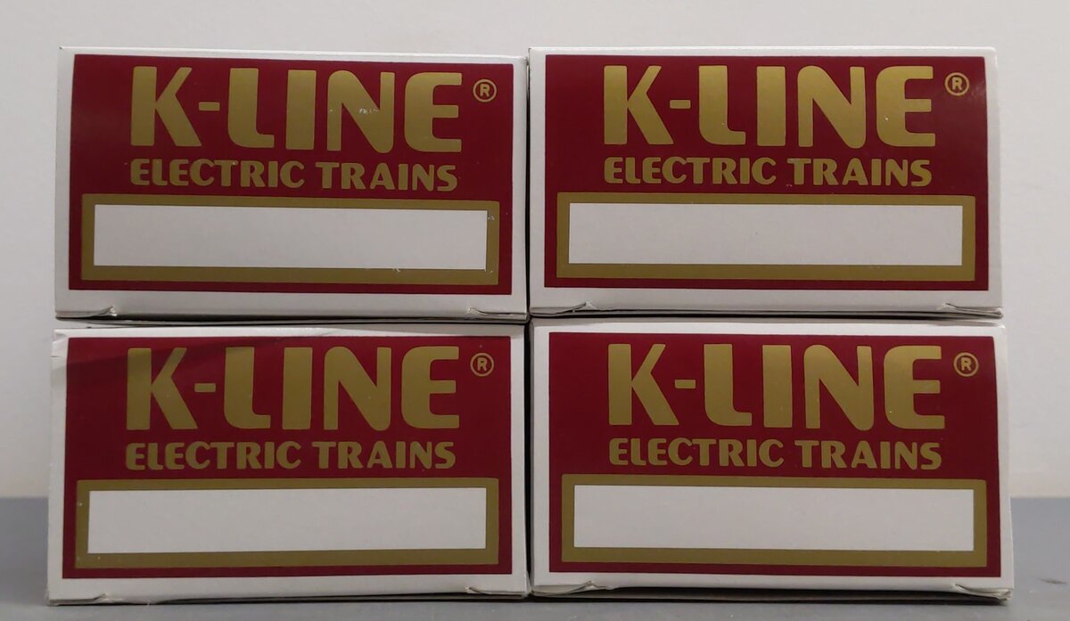 K-Line K-6434A O Gauge Pennsylvania Classic Boxcar 4-Pac EX/Box