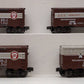 K-Line K-6434A O Gauge Pennsylvania Classic Boxcar 4-Pac EX/Box