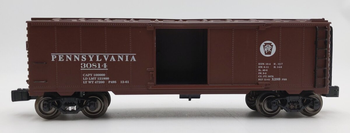 K-Line 6-22109 O Gauge Pennsylvania Box Car #30814 VG/Box