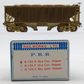 Rail Works R-132 HO Scale BRASS PRR 2-Bay Hopper Car -Unpainted VG/Box
