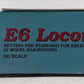 Proto 2000 23275 HO AT&SF EMD E6 Diesel Locomotive Powered A Unit #15 LN/Box