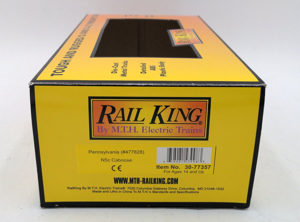 MTH 30-77357 O Scale Pennsylvania N5c Caboose LN/Box