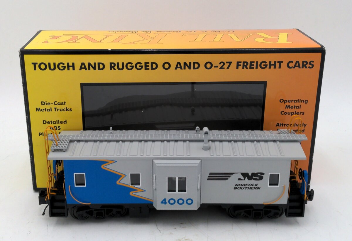 MTH 30-20432a O Scale Norfolk and Southern Bay Window Caboose LN/Box
