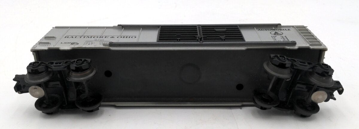 Lionel 6-9701 O Gauge Baltimore & Ohio Double Door Automobile Boxcar VG