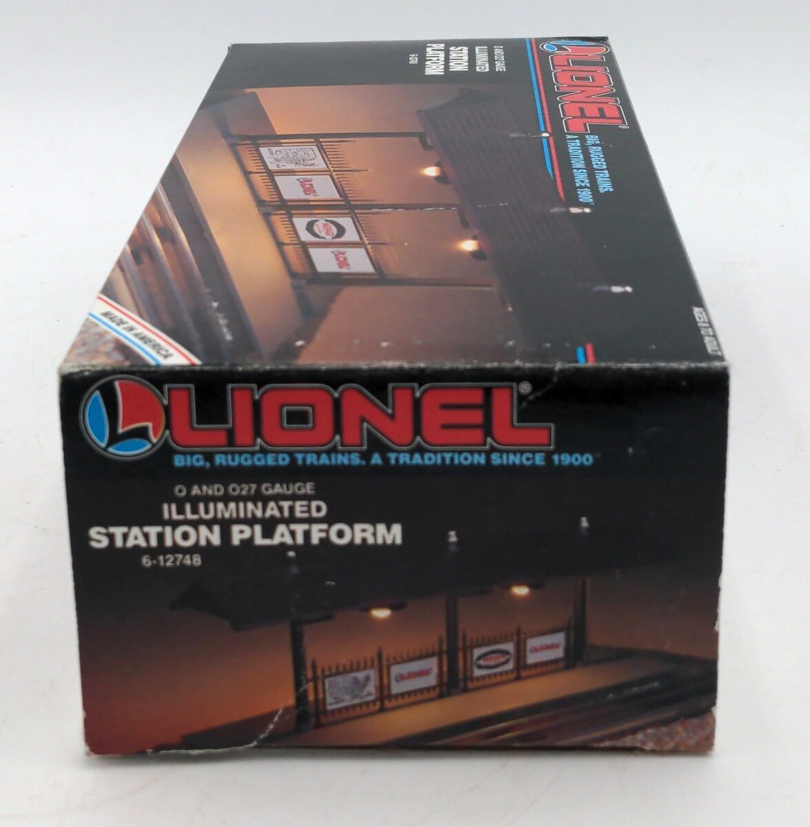 Lionel 6-12748 O/027 Illuminated Station Platform EX/Box