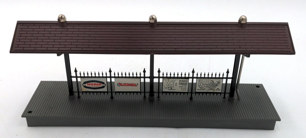 Lionel 6-12748 O/027 Illuminated Station Platform EX/Box