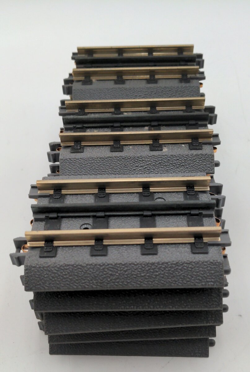 MTH 40-1018 RealTrax 3.5 Inch Straight Track (15) EX