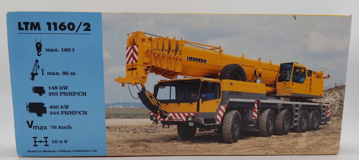 Liebherr 1:50 LTM 1160/2 Mobile Crane EX/Box