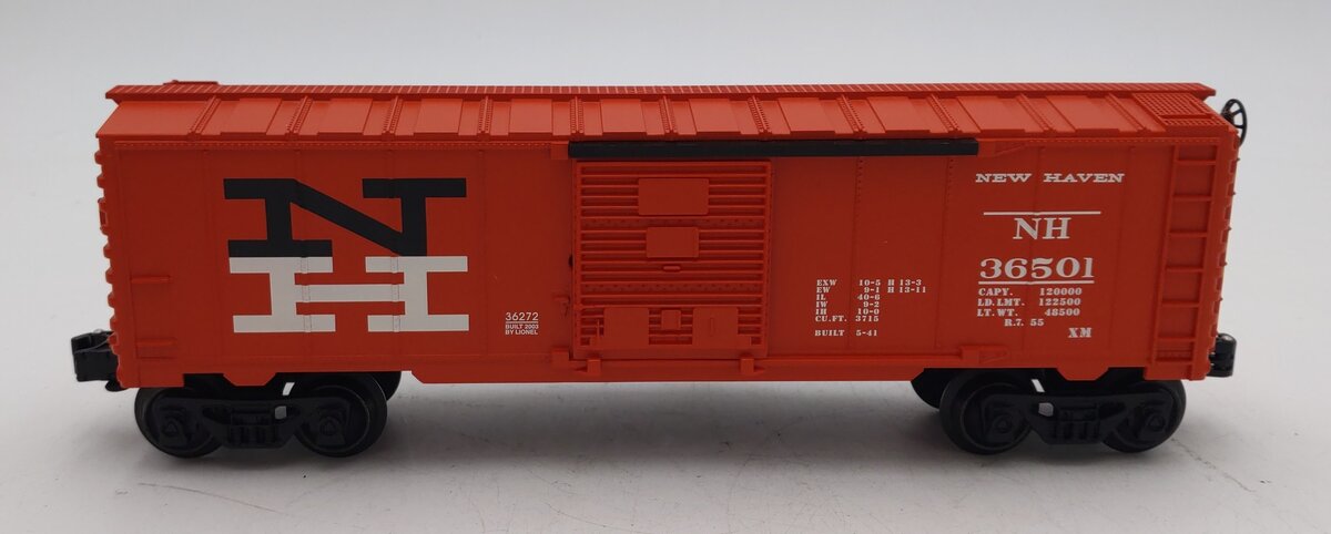 Lionel 6-36272 O Gauge New York New Haven & Hartford Box Car #36501 LN/Box
