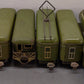 Marx O Gauge Pre-War Olive Drab Army and Passenger Cars; 897, 952, [6] VG