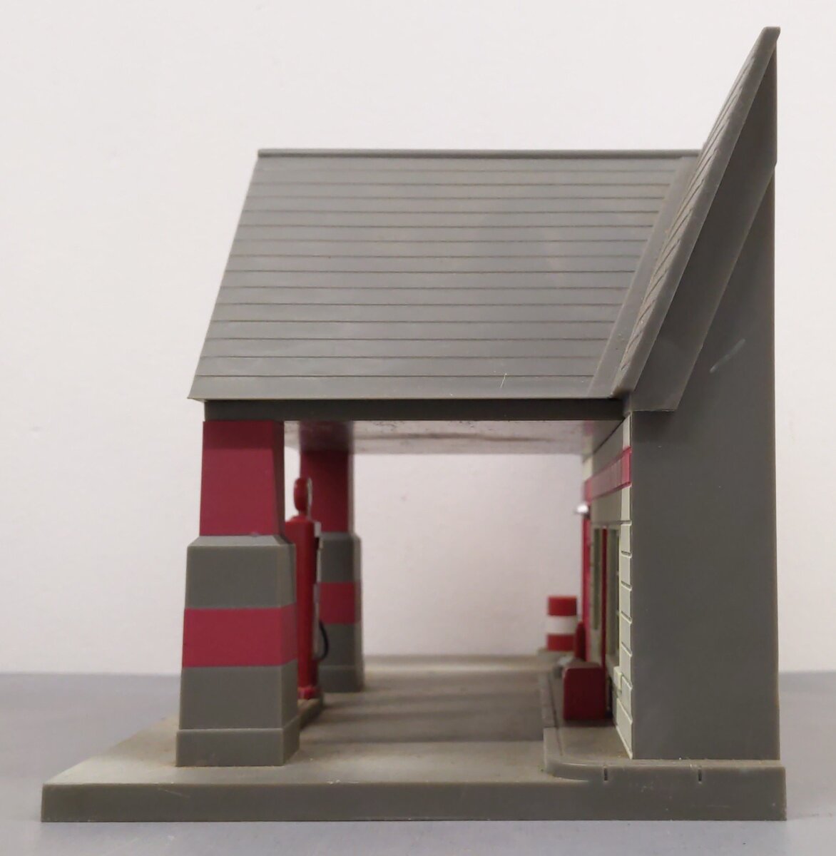 K-Line K40731 O Gauge Built-Up Texaco 1940 Service Station Assembled EX/Box