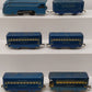 Marx O Gauge Vintage Pre-War The Blue Mercury Passenger Set VG