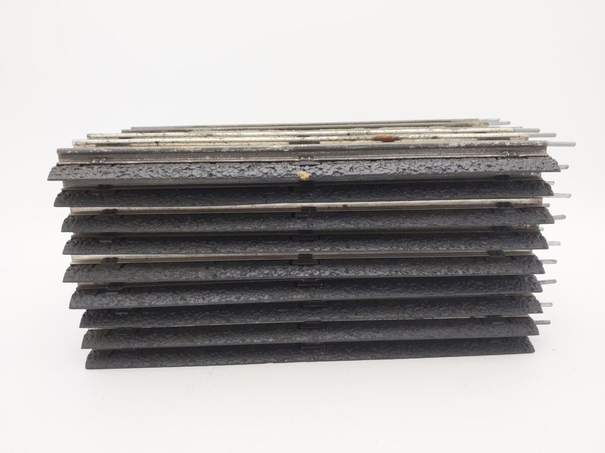 Marx O27 Gauge Vintage Straight Track with Roadbed  [18] VG