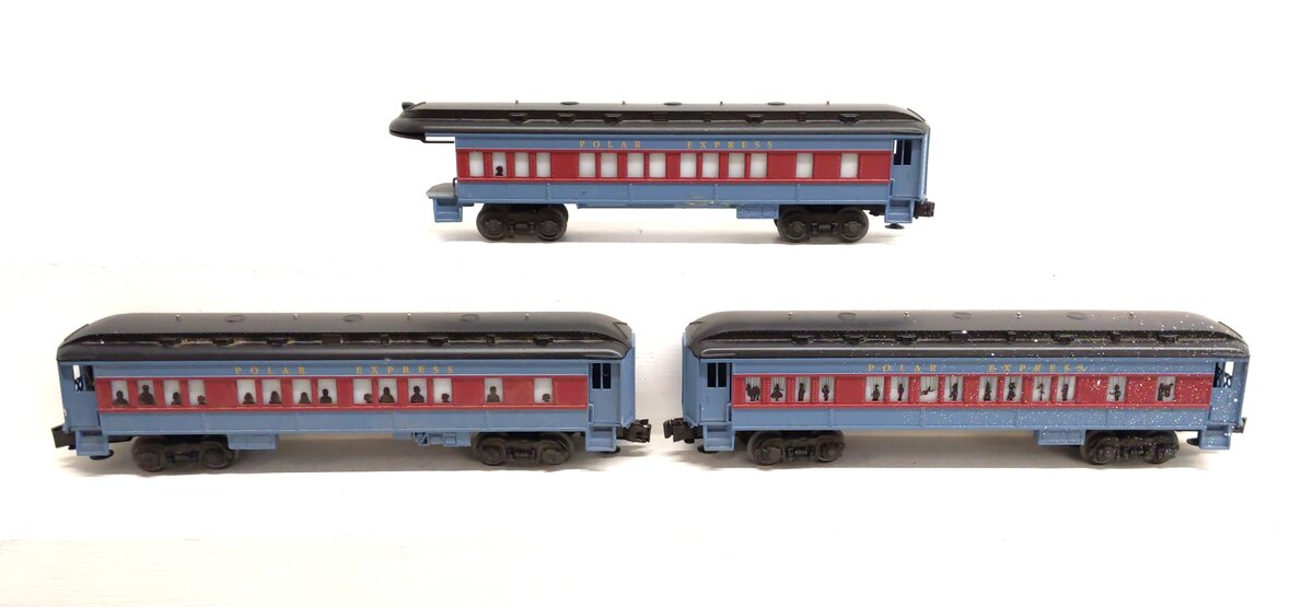Lionel 6-31960 O Gauge Polar Express Steam Train Set (Pass Cars Only) VG