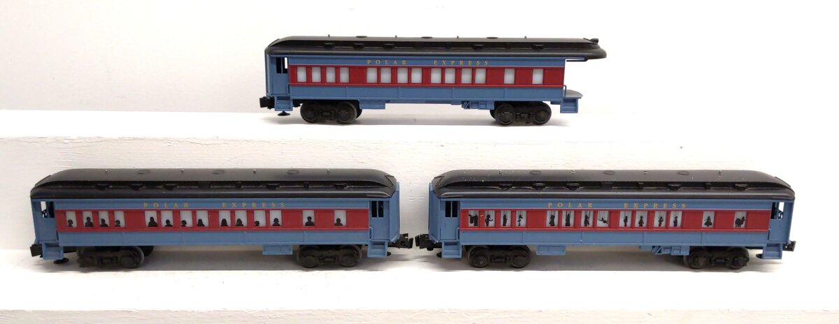 Lionel 6-31960 O Gauge Polar Express Steam Train Set (Pass Cars Only) VG