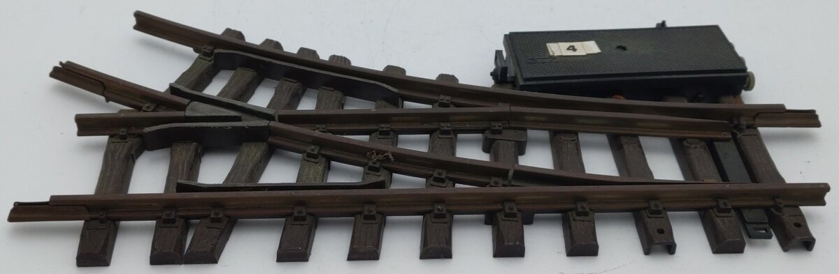LGB 1205 G Scale 30° Right Hand Electric Switch Turnout