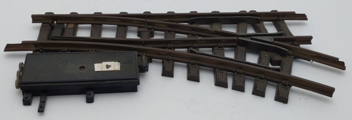 LGB 1205 G Scale 30° Right Hand Electric Switch Turnout