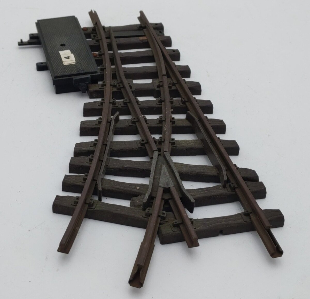LGB 1205 G Scale 30° Right Hand Electric Switch Turnout