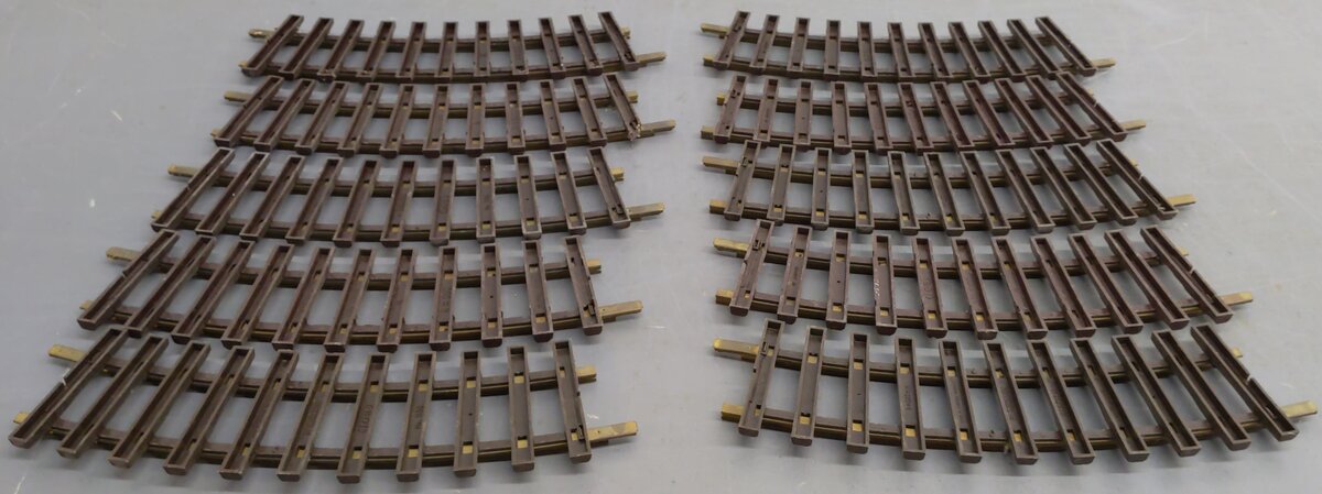 LGB 1100 G Scale Curved Track Sections [10] VG
