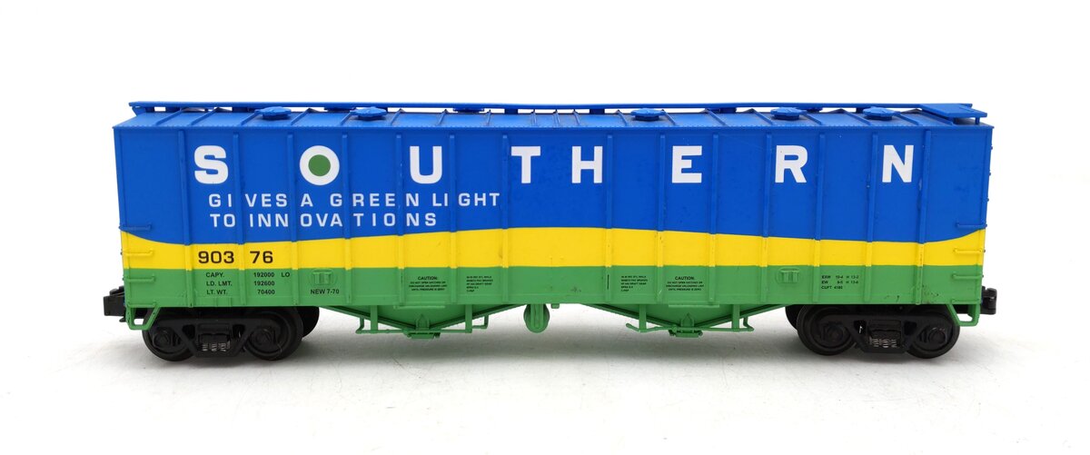 MTH 30-75126 O Gauge Southern Airslide Hopper Car #90376 EX