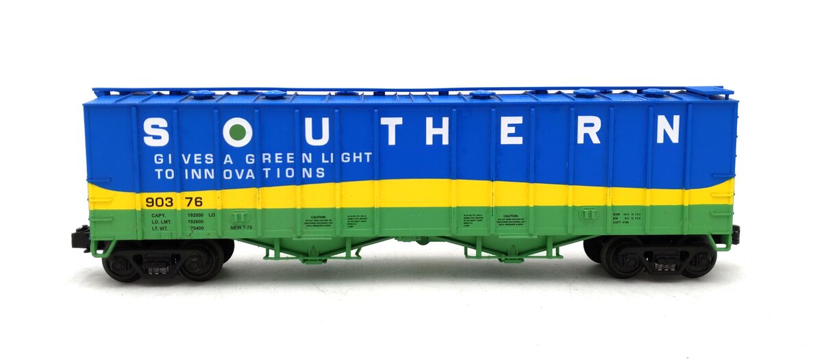 MTH 30-75126 O Gauge Southern Airslide Hopper Car #90376 EX