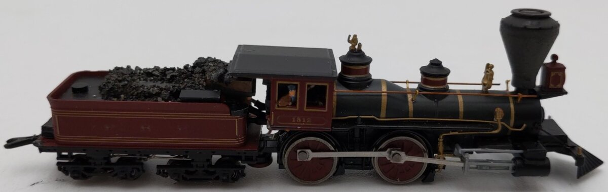 Micro-Trains 98500134 N Scale Pennsylvania Railroad Steam Locomotive #1512/Box