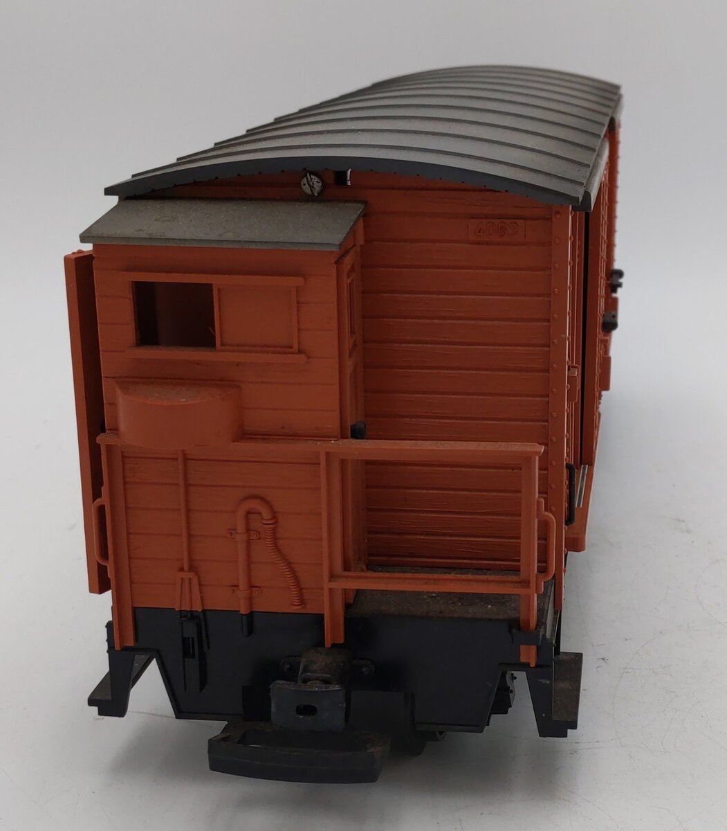 LGB 4063 G Scale DBB Double Door Boxcar #16818 EX/Box