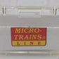 Micro-Trains 98500512 N Western & Atlantic 4-4-0 Steam Locomotive with Tender VG/Box