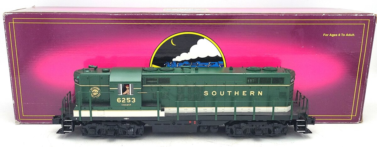 MTH 20-2704-1 O Gauge Southern GP-9 Diesel Engine w/PS2 #6253 EX/Box