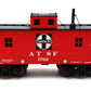 MTH 20-91362 O ATSF N-6B Caboose #1762 VG