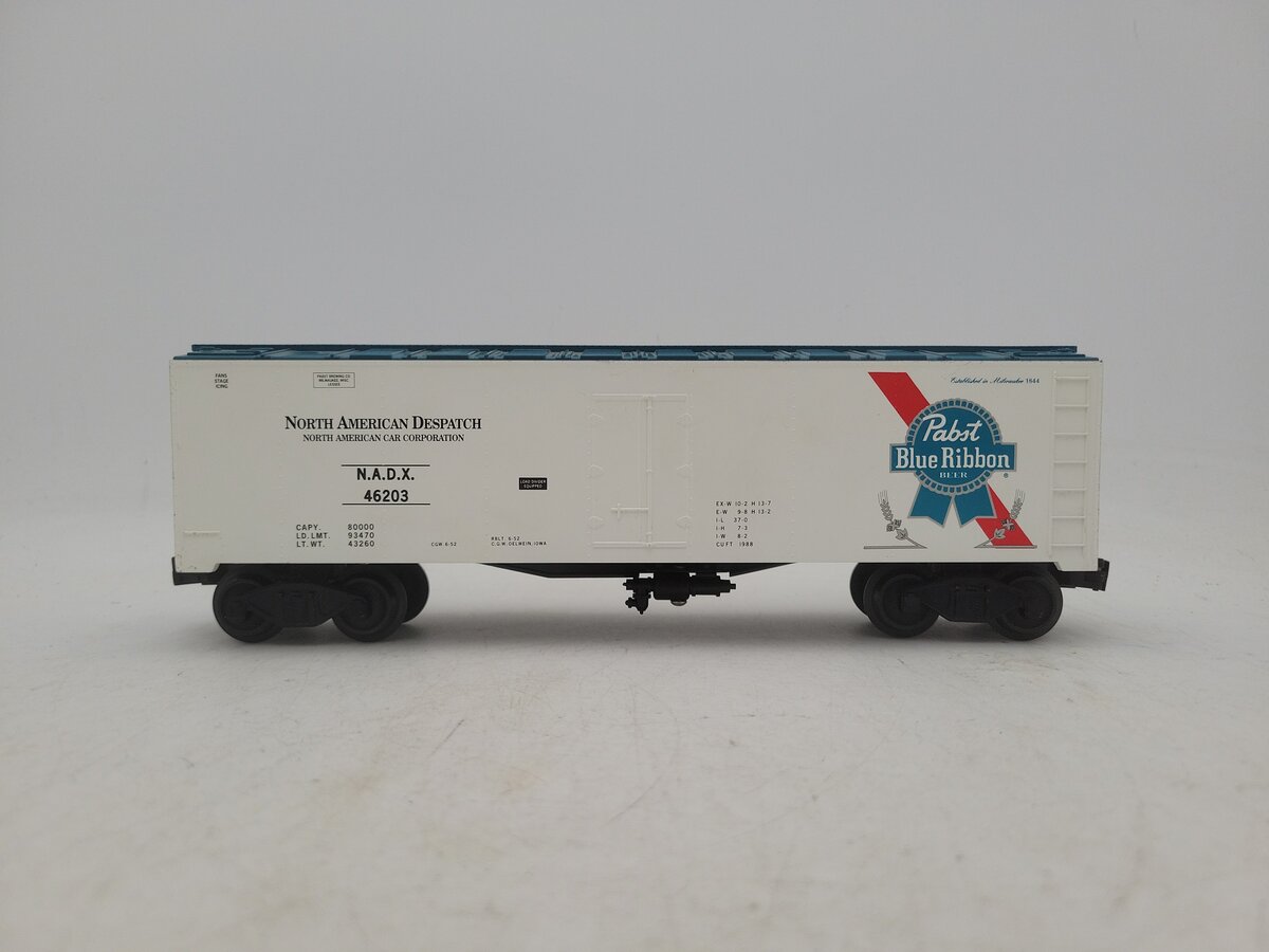 Williams WAL76 O Gauge Pabst Reefer Car VG/Box