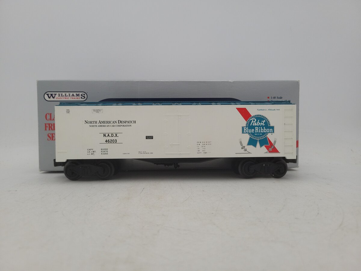 Williams WAL76 O Gauge Pabst Reefer Car VG/Box
