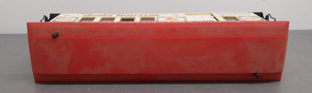 LGB 3181-DG Wilson Bros. Circus Advertising  Passenger Car #4 (Metal Wheels) EX