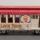 LGB 3181-DG Wilson Bros. Circus Advertising  Passenger Car #4 (Metal Wheels) EX