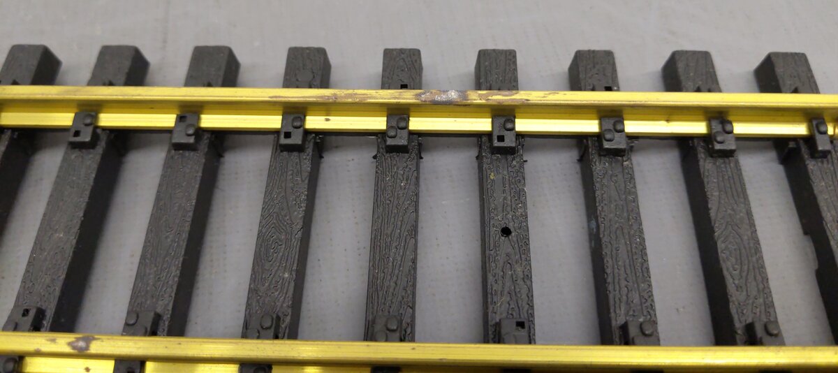 Aristo-Craft 30195 G USA Style Brass 5' Straight Track (Pack of 12) VG