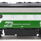Athearn 3211 HO Scale Burlington Northern F-7A Powered Diesel Locomotive #9760 EX