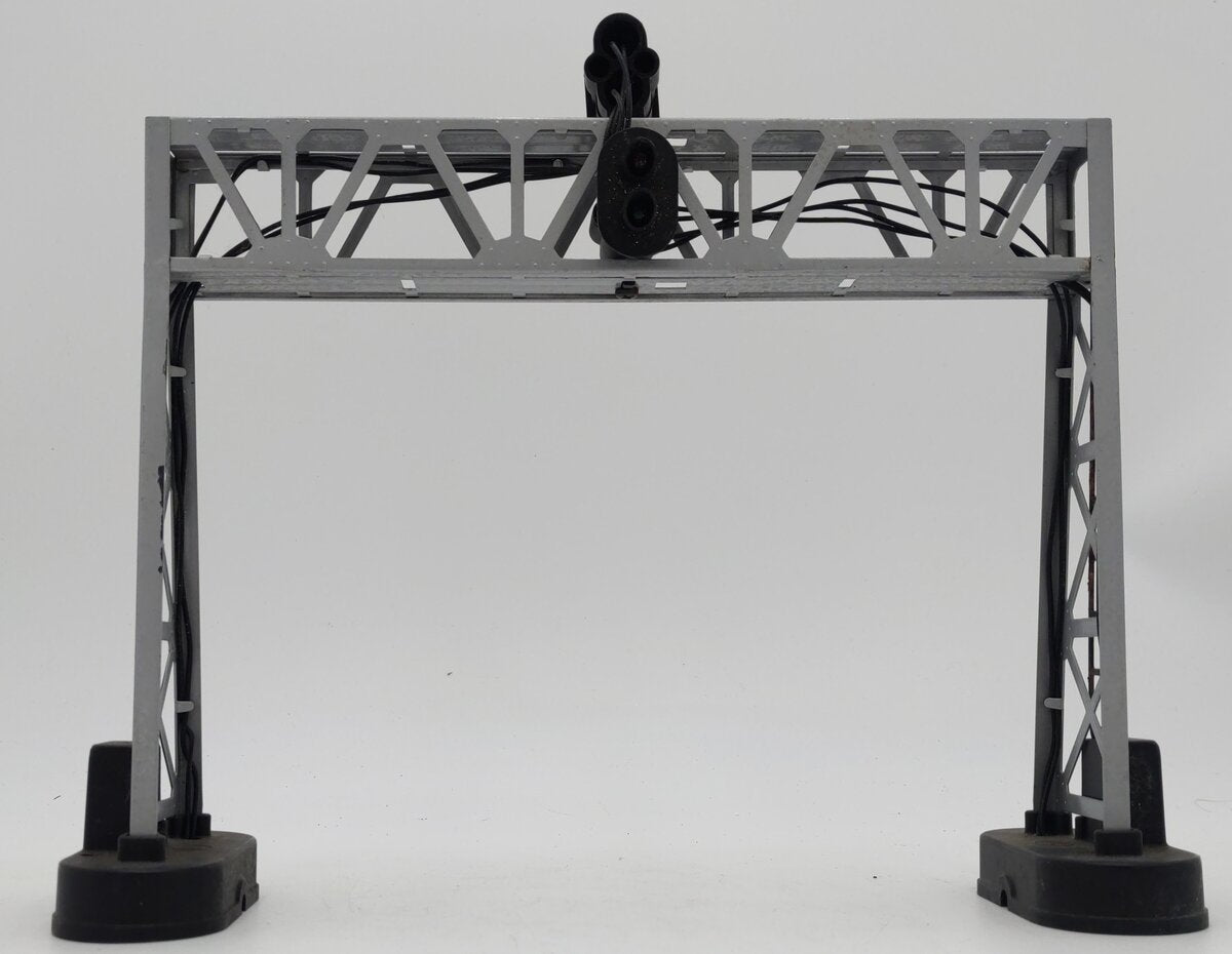 Lionel 6-14094 O Gauge Double Signal Bridge VG