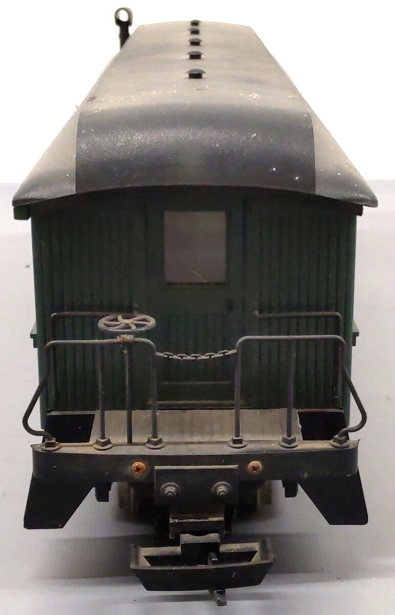 Hartland 06203 G Scale Long Com Coach - Undecorated (Green) VG/Box