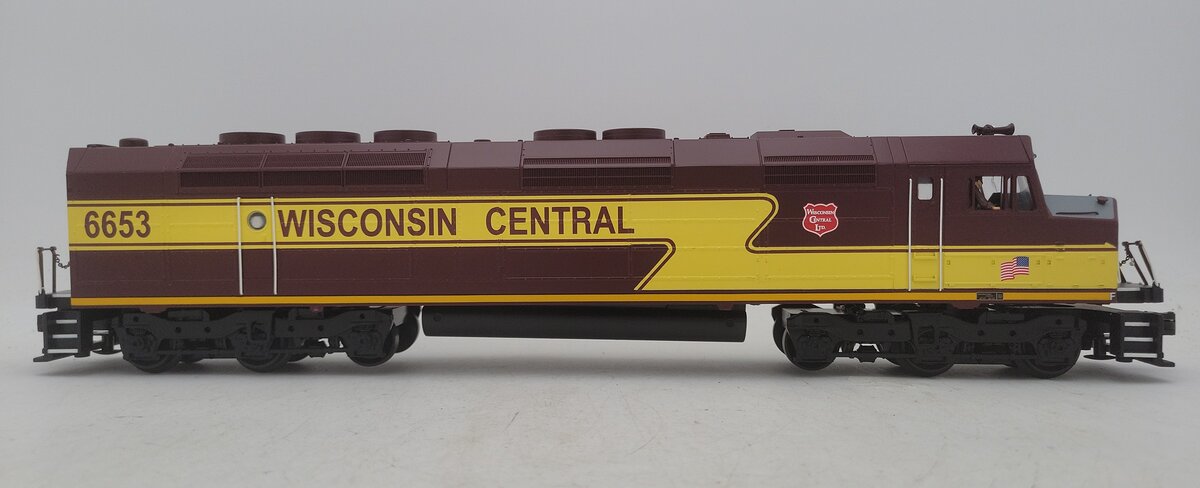 MTH 30-2458-3 Wisconsin Central FP45 Non-Powered Diesel Engine #6653 EX/Box