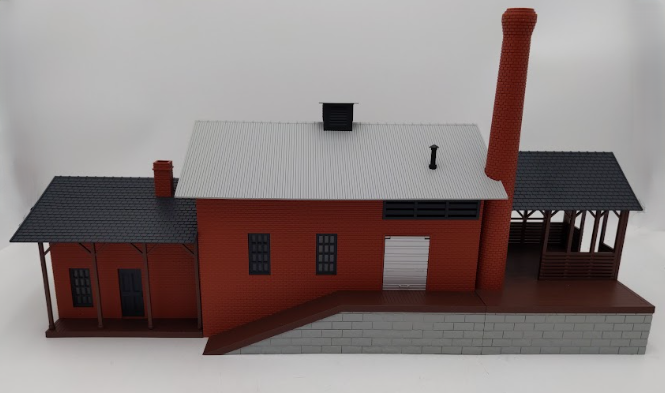 MTH 30-9084 O Assembled Brewery Building EX/Box