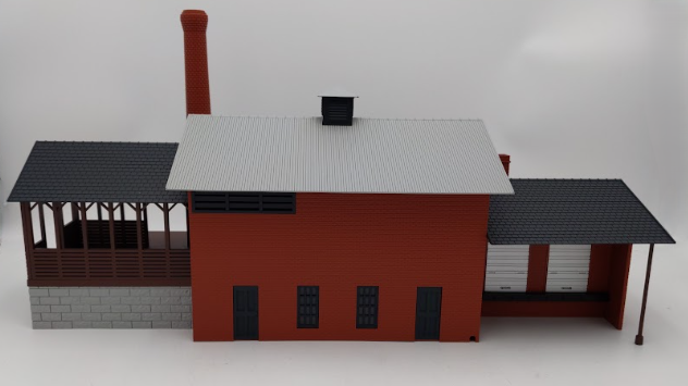 MTH 30-9084 O Assembled Brewery Building EX/Box