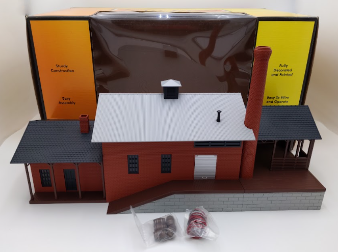 MTH 30-9084 O Assembled Brewery Building EX/Box