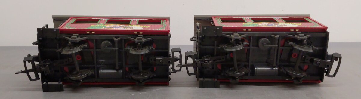 LGB 94775 LGB 94775 Rudolph North Pole Express Season Greetings Freight Cars (2) EX
