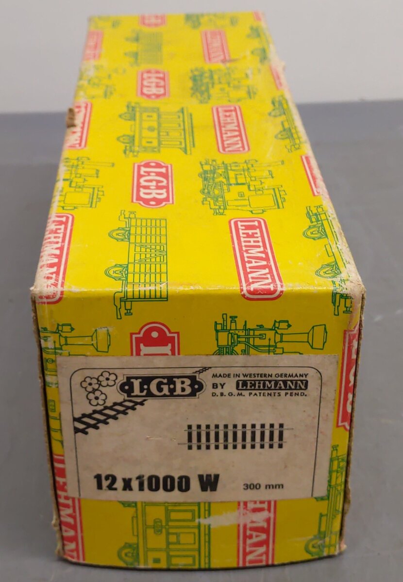 LGB 1000W G Scale Straight Track [Box of 12] VG/Box