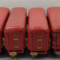 Marx 635 Vintage O Gauge Red NYC 'The Mercury' Steam Locomotive Passenger Set VG